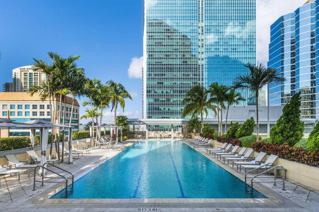 Brickell Apt Free Parking 4 People Pool Ocean View Miami Eksteriør bilde